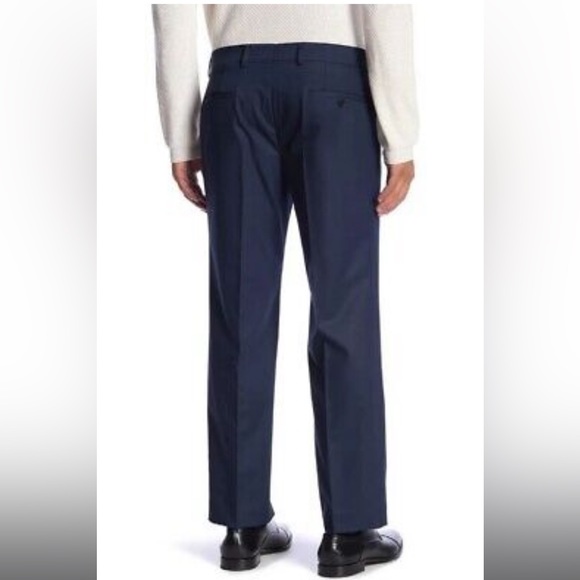 The Savile Row Company Mayfair Navy Pants 46R/40W - Picture 2 of 4